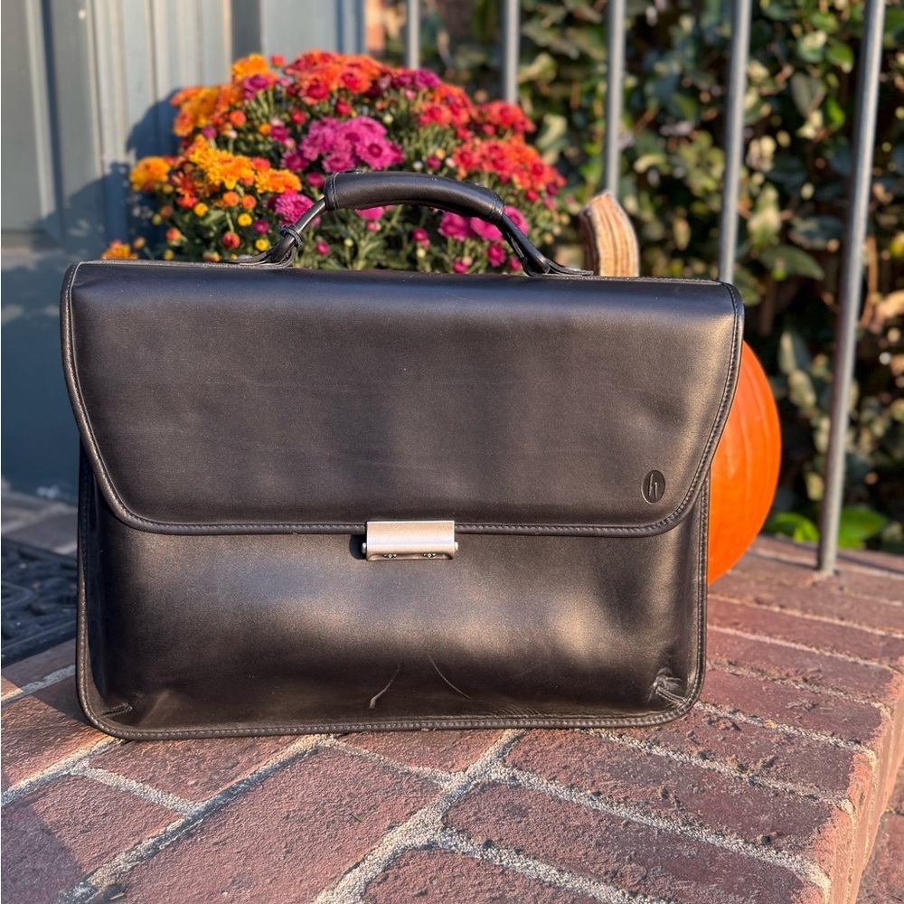 Hartmann Presidential Line Leather Briefcase